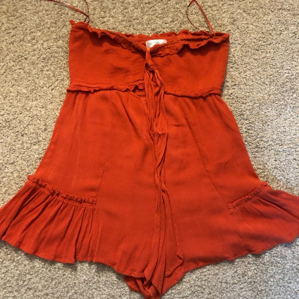 Orange romper